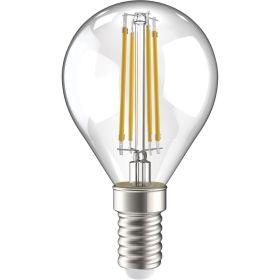 Лампа IEK серия 360, LED, G45, шар прозрачный, 7вт, 230В, 4000К, E14 LLF-G45-7-230-40-E14-CL (артикул 16459927) – фото 1