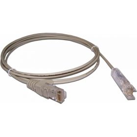 Патч-корд LANMASTER 110 тип-RJ45, 1 пара, UTP, 1 м, LAN-45-P1-1m (артикул 16102271) – фото 1