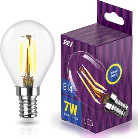Светодиодная лампа REV G45 E14 7W, 2700K 32482 9 (артикул 15993321) – фото 1