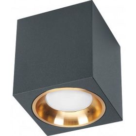 Потолочный светильник FERON MR16, 35W, 220V, GU10, черный, золото, ML1754 41200 (артикул 16203689) – фото 1