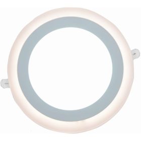 Светодиодный встраиваемый светильник LEEK круг LE LED 2CLR 16W 3/6K 20 LE061300-0022 (артикул 16530283) – фото 1