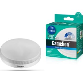 Светодиодная лампа Camelion LED11-GX53/865/GX53 со ступенчатым изменением яркости 11Вт 14732 (артикул 22469109) – фото 1