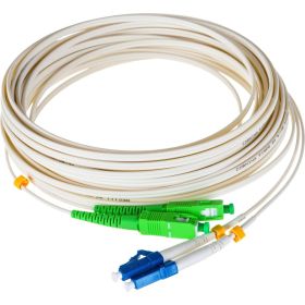 Оптический патч-корд TopLAN дуплексный, 657A1, 10 м, DPC-TOP-657A1-LC/U-SC/A-10 (артикул 16427786) – фото 1