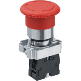 Кнопка Navigator NBI-B-07 Грибок, поворотная блокировка, d22мм, NC 82815 (артикул 18109009) – фото 1