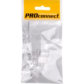 Разъем RJ-45 (8P8C) PROCONNECT под витую пару, UTP, категория 5e, 5шт 05-1021-6-9 (артикул 22875699) – фото 1