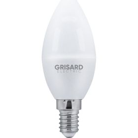 Светодиодная лампа Grisard Electric свеча C35 Е14 7Вт 4000К 220В GRE-002-0048(1) (артикул 22248495) – фото 1