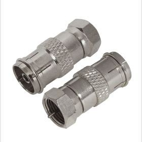 Антенный переходник REXANT RG-6, SAT, штекер F - гнездо ТВ 06-0028-A (артикул 22374147) – фото 1