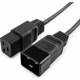 Кабель питания для UPS Cablexpert 1.5м, С19 - C20, 16А, черный, с заземлением PC-189-C19 (артикул 19561248) – фото 1