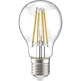Лампа IEK серия 360, LED, A60, прозрачная, 7вт, 230В, 6500К, E27 LLF-A60-7-230-65-E27-CL (артикул 16459892) – фото 1