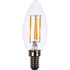 Светодиодная лампа Uniel Форма свеча Серия Air LED-C35-6W/WW/E14/CL GLA01TR UL-00002196 (артикул 15951100) – фото 1