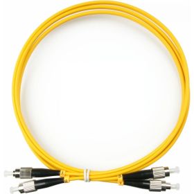 Оптический патч-корд TopLAN дуплексный, FC/UPC-FC/UPC, SM, 15.0 м DPC-TOP-652-FC/U-FC/U-15 (артикул 16428311) – фото 1
