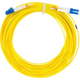 Соединительный волоконно-оптический шнур NIKOMAX желтый, 20м NMF-PC2S2C2-LCU-LCU-020 (артикул 15893094) – фото 1
