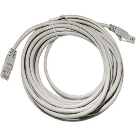 Патч-корд TDM народный U/UTP Cat 5e 4PR 24AWG PVC, литой 7 м, серый SQ0115-0007 (артикул 18169753) – фото 1