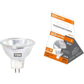 Галогенная лампа с отражателем TDM MR16 JCDR - 20 Вт - 230 В - GU5.3 SQ0341-0067 (артикул 20830863) – фото 1