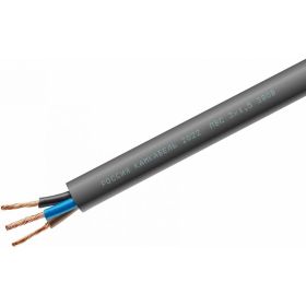 Провод ПВС Камкабель 3x1.5 черный 20 м 231Я430G0000Ъ60020 (артикул 21431932) – фото 1