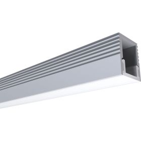 Алюминиевый профиль для Led ленты Apeyron накладной, 7,8x9мм, 2м, лента до 5мм, комплект 08-38 (артикул 23843493) – фото 1