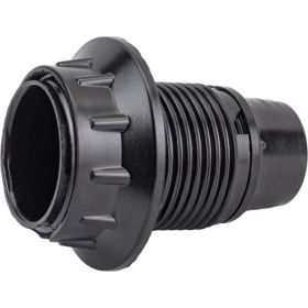 Патрон General Lighting Systems GLH-E14-CAR-H-B-R карболитовый, Е14 подвесной с кольцом черный 474000 (артикул 21369502) – фото 1