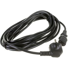 Шнур питания LANMASTER C13-Schuko угловая, 3х0.75, 220В, 10А, черный, 5 м LAN-PP13/SHA-5.0-BK (артикул 16521192) – фото 1