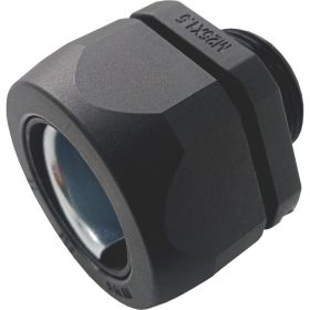 Муфта для гофрированных труб WEYER DPJKT-20-M25 - коннектор прямой, нар. M25x1.5 WE6300500 (артикул 23561067) – фото 1