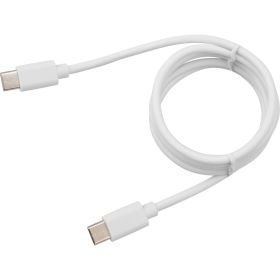 Кабель USB Type-C - Type-C REXANT 60W Power Delivery, 1 м белый 18-1831 (артикул 21956008) – фото 1