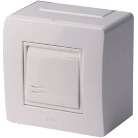 Коробка для миниканалов с выключателем DKC 10002 (артикул 15150820) – фото 1