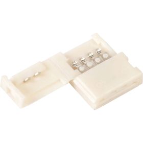 Коннектор IEK RGB, 10мм, 3шт, разъем-разъем LSCON10-RGB-202-03 (артикул 16461014) – фото 1