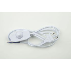 Сетевой шнур с вилкой и выключателем с диммером Uniel UCX-C30/02A-170 WHITE UL-00004439 (артикул 21752704) – фото 1