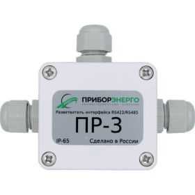 Разветвитель интерфейса НТК Приборэнерго rs 422/485 ПР-3 IP65 исполнение 1 0210550010323 (артикул 21480082) – фото 1