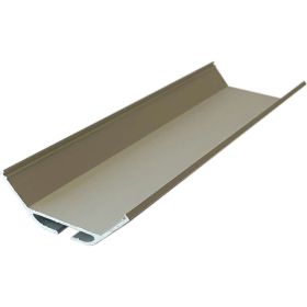 Угловой алюминиевый профиль для LED ленты Apeyron с широким рассеивателем / 08-22-01 (артикул 18412609) – фото 1
