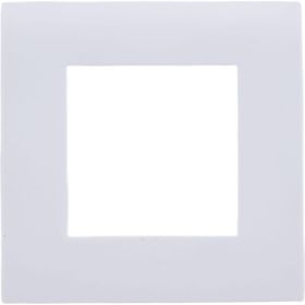 1-постовая рамка LK Studio белый LK45 854104-1 (артикул 16411296) – фото 1