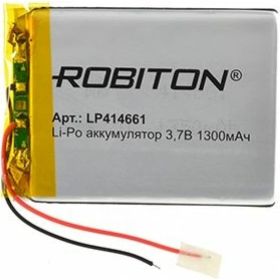 Аккумулятор ROBITON LP414661 3.7В 1300мАч 14888 (артикул 23031975) – фото 1