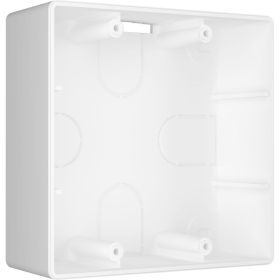 Коробка WERKEL W1199201 накладного монтажа для силовой розетки белый a053501 (артикул 20753055) – фото 1