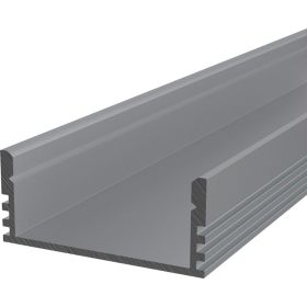 Профиль для светодиодных лент REXANT алюминиевый накладной 28x12 мм 2 м 146-205 (артикул 22063876) – фото 1