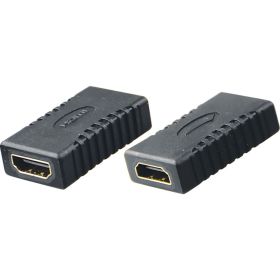Переходник REXANT гнездо HDMI - гнездо HDMI 06-0174-A (артикул 22221837) – фото 1