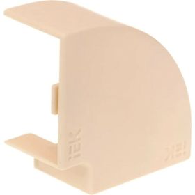 Поворот IEK ELECOR 90град КМП 40x25 сосна 4шт.компл EL-KK10D-P-040-025-K34 (артикул 21349450) – фото 1