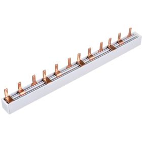 Соединительная шина типа PIN REXANT 12 штырей 3Р 100 А 22 см 11-2256 (артикул 21002619) – фото 1