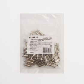 Центральная перемычка STEKKER для ЗНИ 6 мм (JXB 6) 3PIN LD558-3-60 (DIY упак 20 шт), 39674 (артикул 21293122) – фото 1
