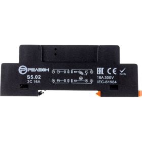 Розетка для реле Релеон RP5.31, RP5.32 и модуля PM8, S502 (артикул 19809670) – фото 1