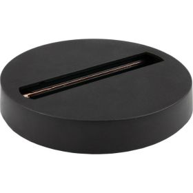 Одноместный разъем-коннектор Elektrostandard TRAF-1-BK для однофазного трекового светильника a047141 (артикул 16211093) – фото 1