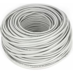 Кабель SkyNet Standart FTP indoor 4x2x0,48 медь FLUKETEST категории 5e одножильный 100м box серый CSS-FTP-4-CU/100 (артикул 19968796) – фото 1
