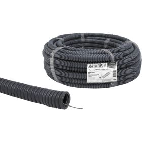 Гофрированная легкая труба с зондом ПВХ d20 100м народная TDM SQ0401-0302 (артикул 15516783) – фото 1