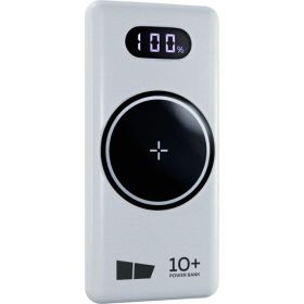 Внешний аккумулятор More Choice 10000mAh Smart 3USB 3.0A с беспроводной зарядкой PD22.5W PB70S-10 (артикул 25943075) – фото 1