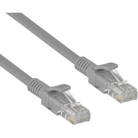 Патч-корд ExeGate UTP-RJ45-RJ45-5e-CU-30M-GY, UTP, cat.5e, 30м, медь, серый 282019 (артикул 17619366) – фото 1