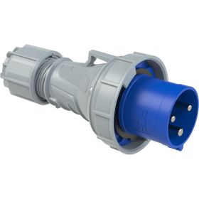 Кабельная вилка PCE 63А 220V 1P+N+E IP67 033-6 (артикул 16040272) – фото 1