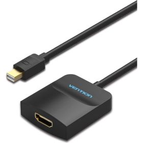 Адаптер-переходник Vention mini DisplayPort 20M; HDMI F, чёрный HBCBB (артикул 16443141) – фото 1