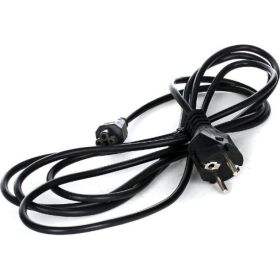 Кабель питания для ноутбуков Telecom 3-pin, с заземлением, 220V, 3,0m TP022-3.0-BK (артикул 16211300) – фото 1