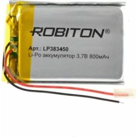 Аккумулятор ROBITON LP383450 3.7В 800мАч 14890 (артикул 22996239) – фото 1