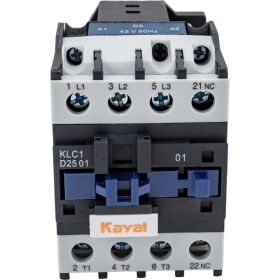 Магнитный пускатель KAYAL Контактор 25A-42AC-Б-УХЛ4 KLC1-D2501 KAYAL UCD25A042V (артикул 25184187) – фото 1