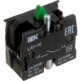 Контактный блок 1з для LAY5 IEK BDK21 250705 (артикул 15525993) – фото 1