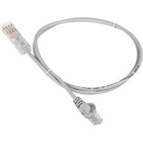 Патч-корд LANMASTER 110 тип - RJ45, 4 пары, UTP, 5 м, LAN-45-P4-5m (артикул 16466446) – фото 1